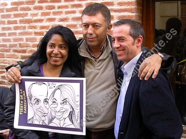 Caricatura en Alcal - 2008 pareja.jpg